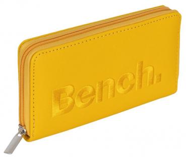 Bench XXL Damen Portemonnaie, Geldbörse, gelb